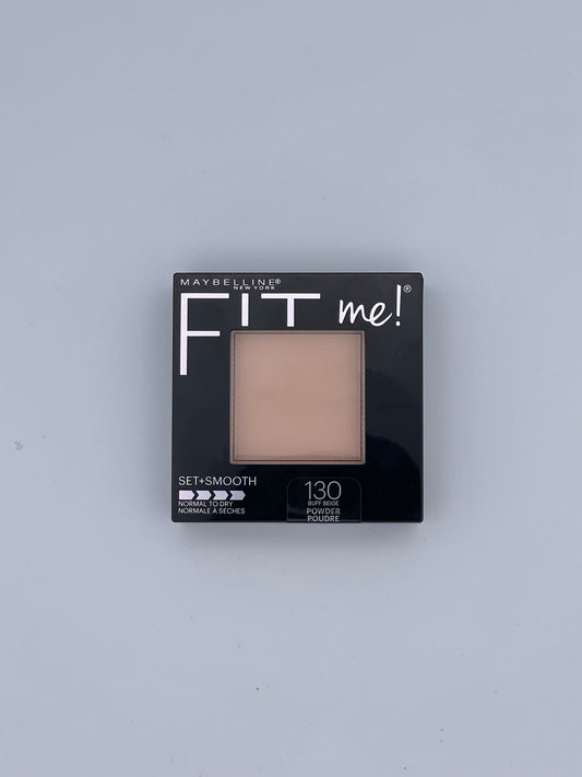 Maybelline Fit me Set + Smooth - Normal à Sec 130 Buff Beige