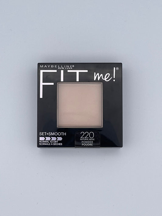 Maybelline Fit me Set + Smooth - Normal à Sec 220 Beige Naturel