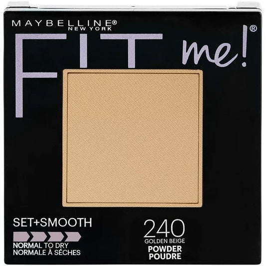 Maybelline Fit me Set + Smooth - Normal à Sec 240 Beige Doré